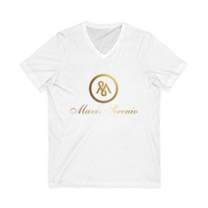 Unisex Jersey Short Sleeve V-Neck Tee