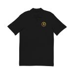 Classic Unisex Pique Polo Shirt with Elegant Embroidery