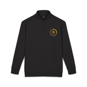 Embroidered Unisex Fleece Pullover - Cozy & Stylish Layer for All Occasions